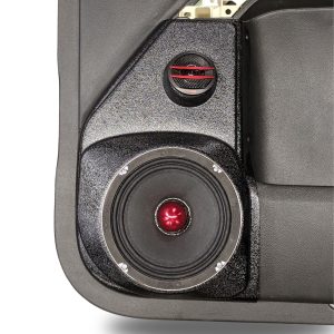 6.5" + 2" Tweeter Front Door Speaker Pods – 2014–2018 Chevrolet Silverado & GMC Sierra