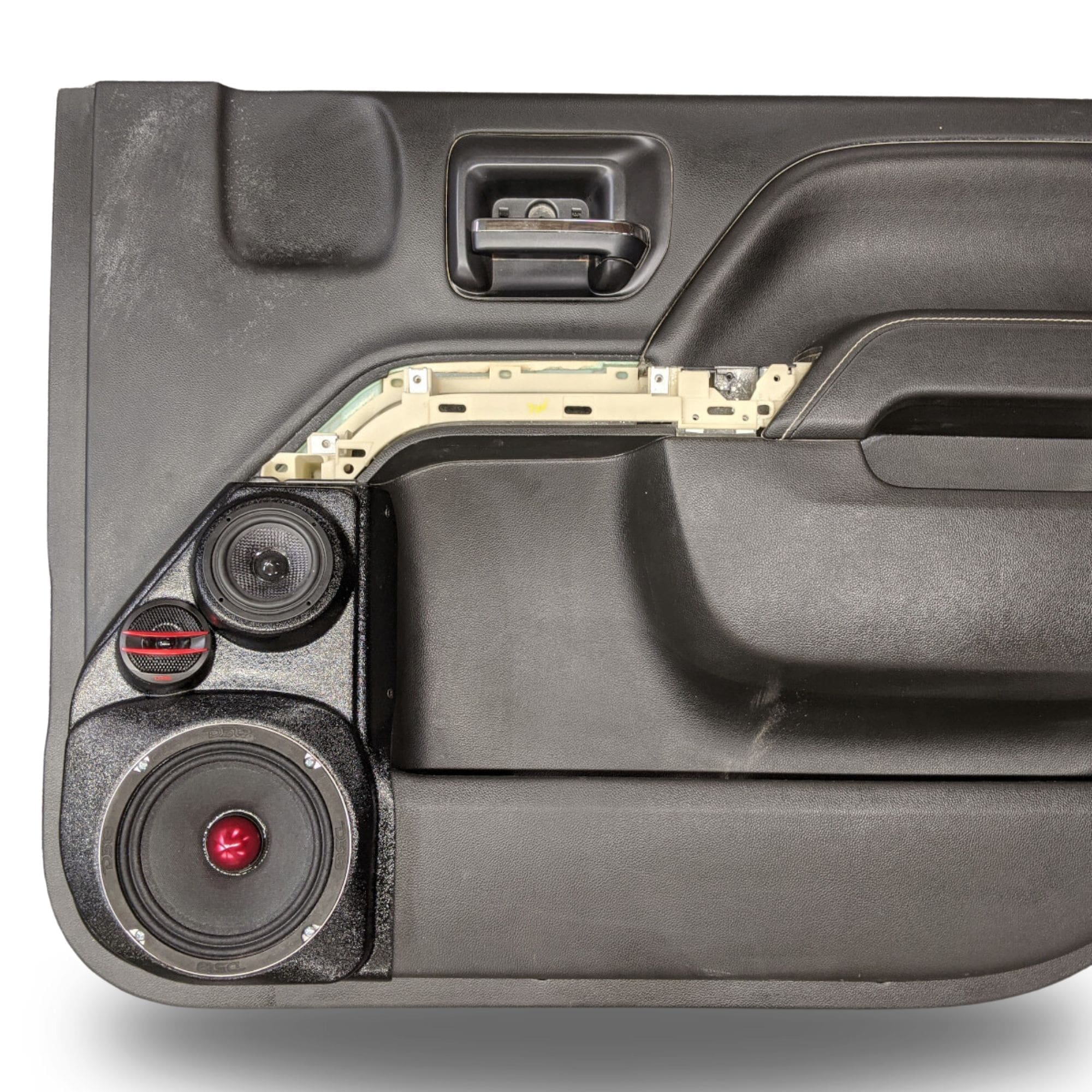6.5" + 3.5" + 2" Tweeter Front Door Speaker Pods – 2014–2018 Chevrolet Silverado & GMC Sierra - Image 4