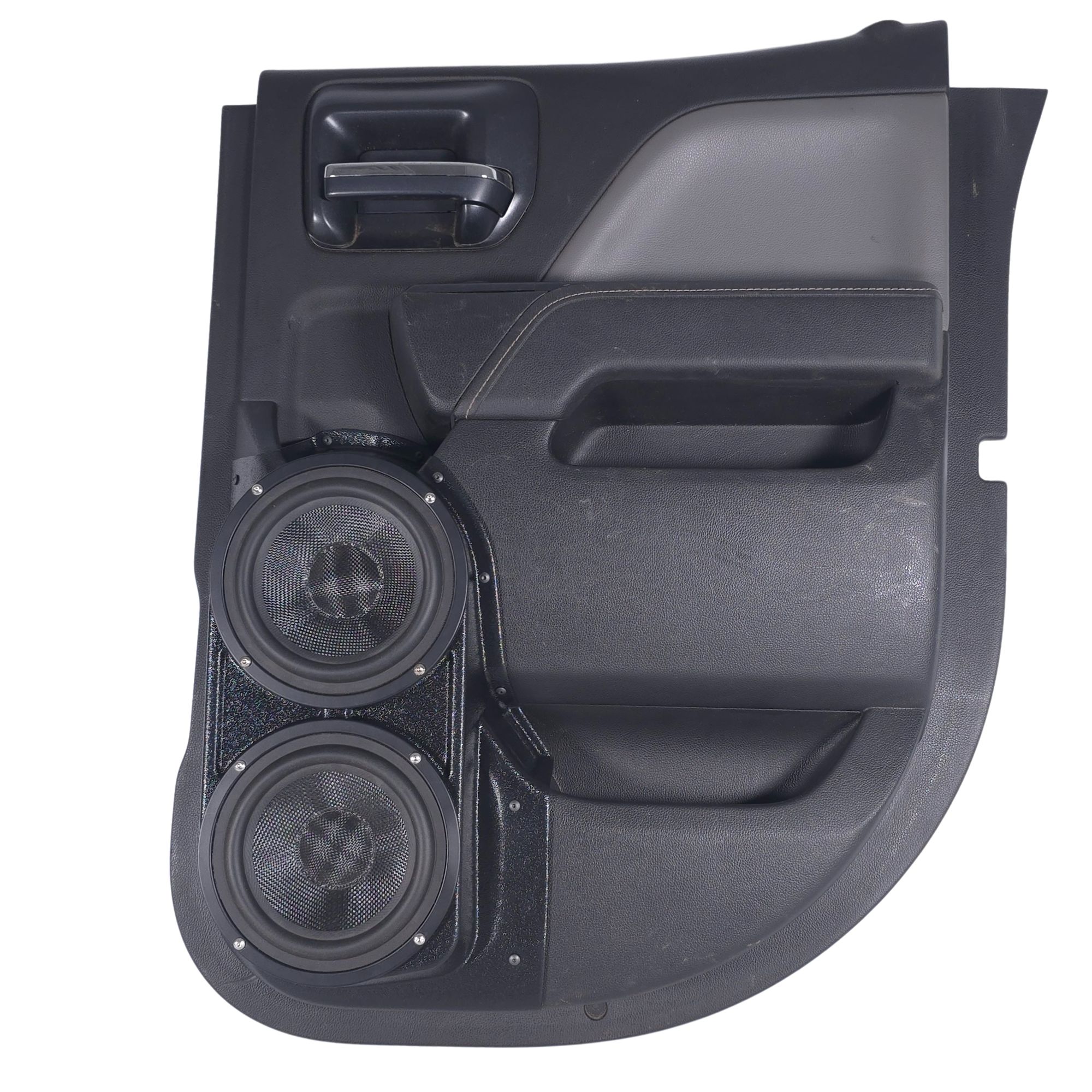 Dual 6.5" Rear Door Speaker Pods – 2014–2018 Chevrolet Silverado & GMC Sierra – Extended Cab
