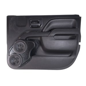 Dual 6.5" Front Door Speaker Pods – 2014–2018 Chevrolet Silverado & GMC Sierra – Alternate Style