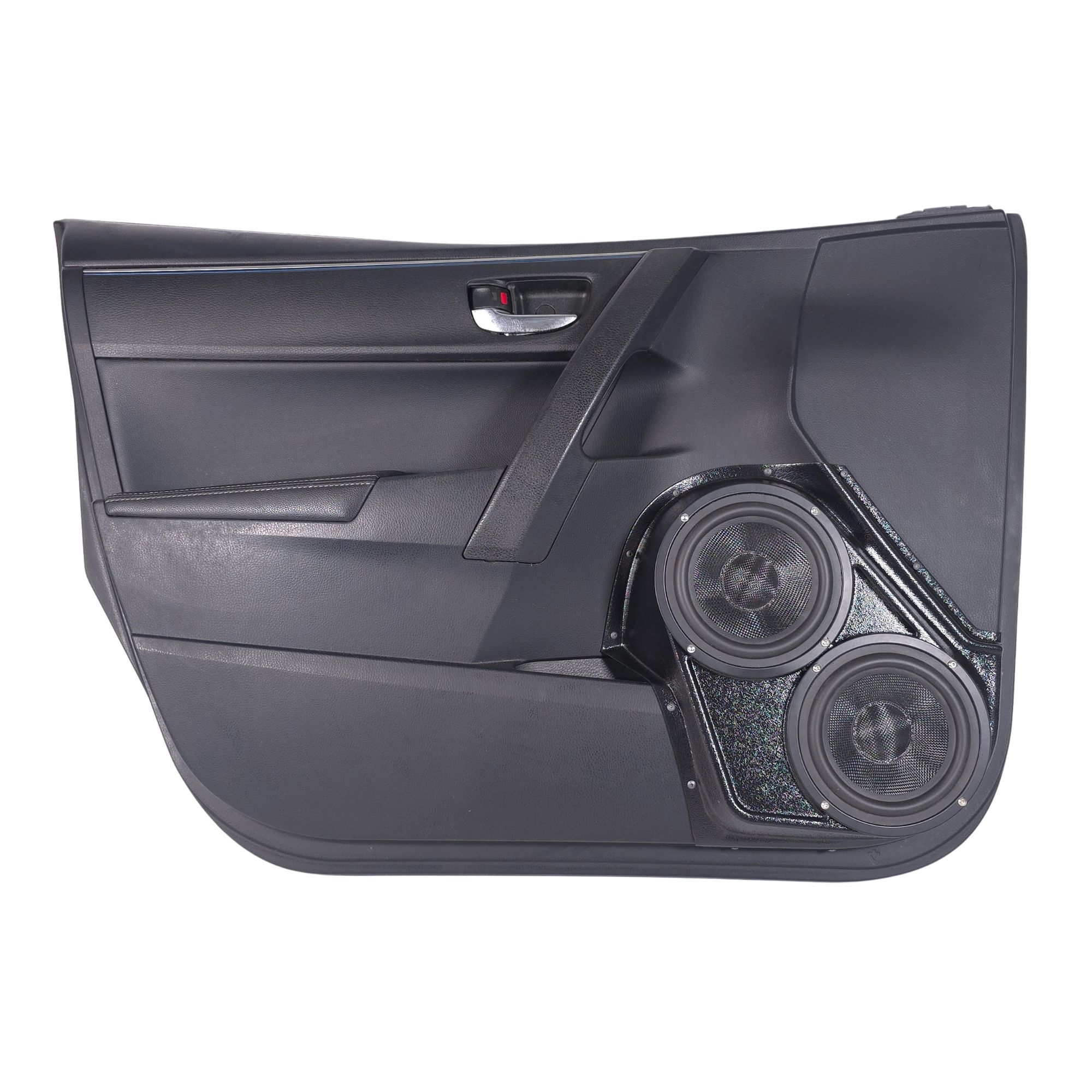 Dual 6.5" Lower Front Door Speaker Pods – 2014–2019 Toyota Corolla