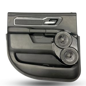 Dual 6.5" Rear Door Speaker Pods – 2019–2025 Dodge Ram 1500 – Crew Cab