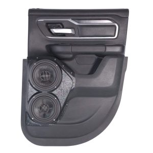 Dual 6.5" Rear Door Speaker Pods – 2019–2025 Dodge Ram 1500 – Extended Cab