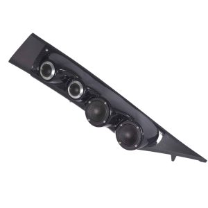 Dual 3.5" + Dual 2" A-Pillar Speaker Pods – 2019–2023 GMC Sierra • 2019–2026 Chevrolet Silverado