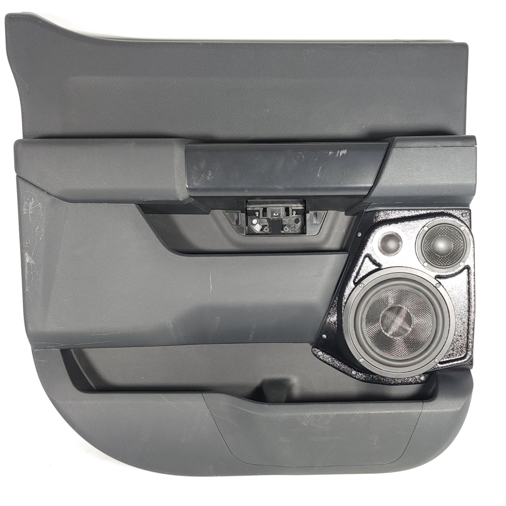 6.5", 3.5" + 2" Rear Door Speaker Pods – 2021–2026 Ford F-150 • 2023–2026 Ford F-250 & F-350 – Crew Cab - Image 3