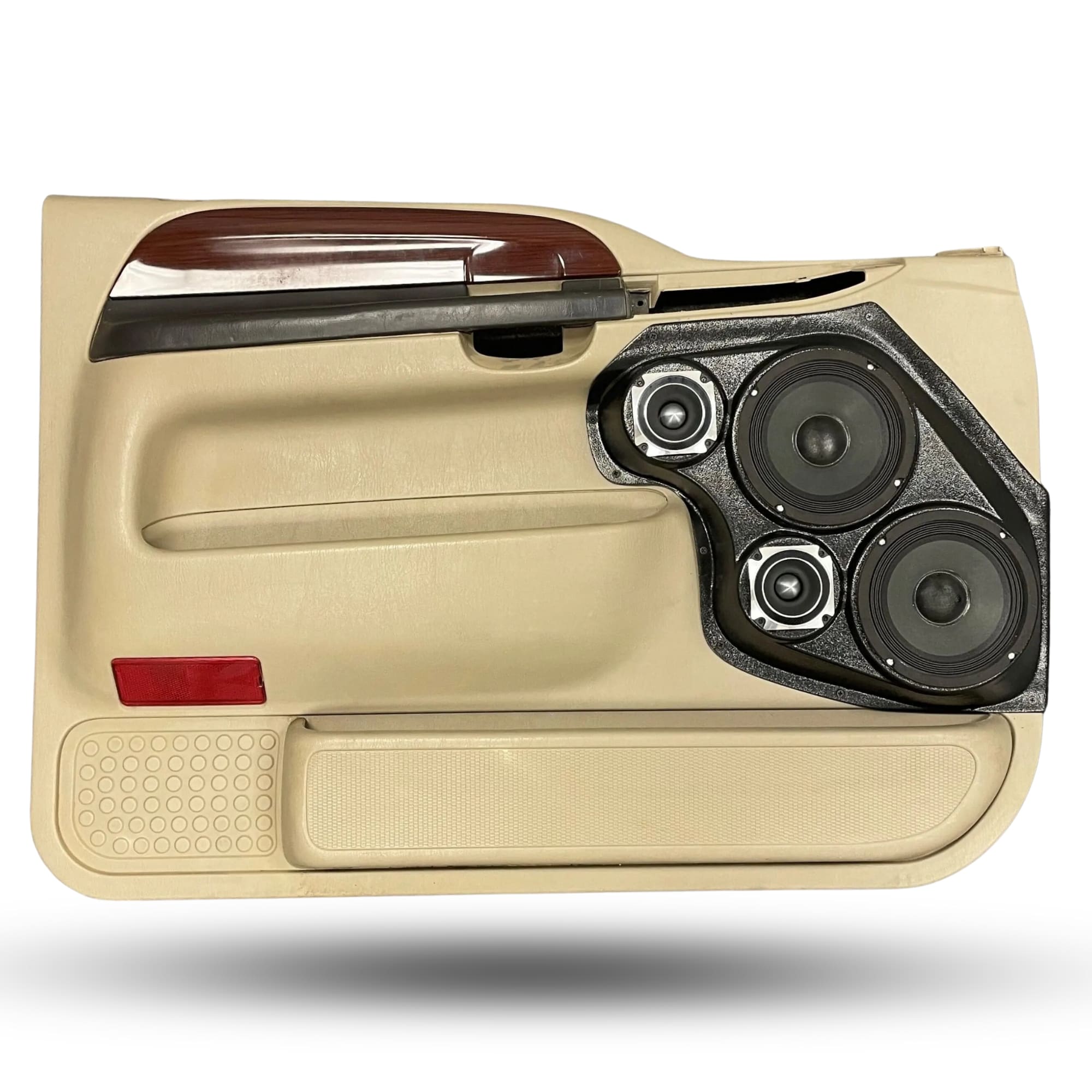 Dual 6.5" + Dual 3.5" Front Door Speaker Pods – 1999–2007 Ford Excursion & F-250 & F-350 - Image 2