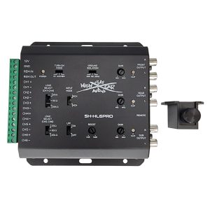 Sky High Car Audio 6 Channel Hi To Low Converter with Remote Bass Control