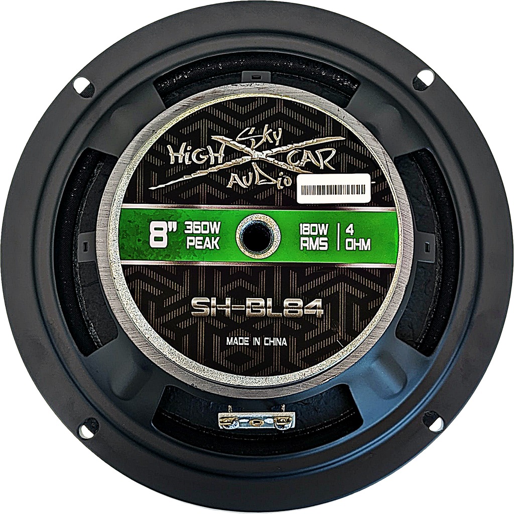 Sky High Car Audio SH-BL84 8 inch Midrange Speaker 4 Ohm