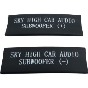 Sky High Car Audio Subwoofer Location Heat Shrink (10 Pack) SHCASUBLHS