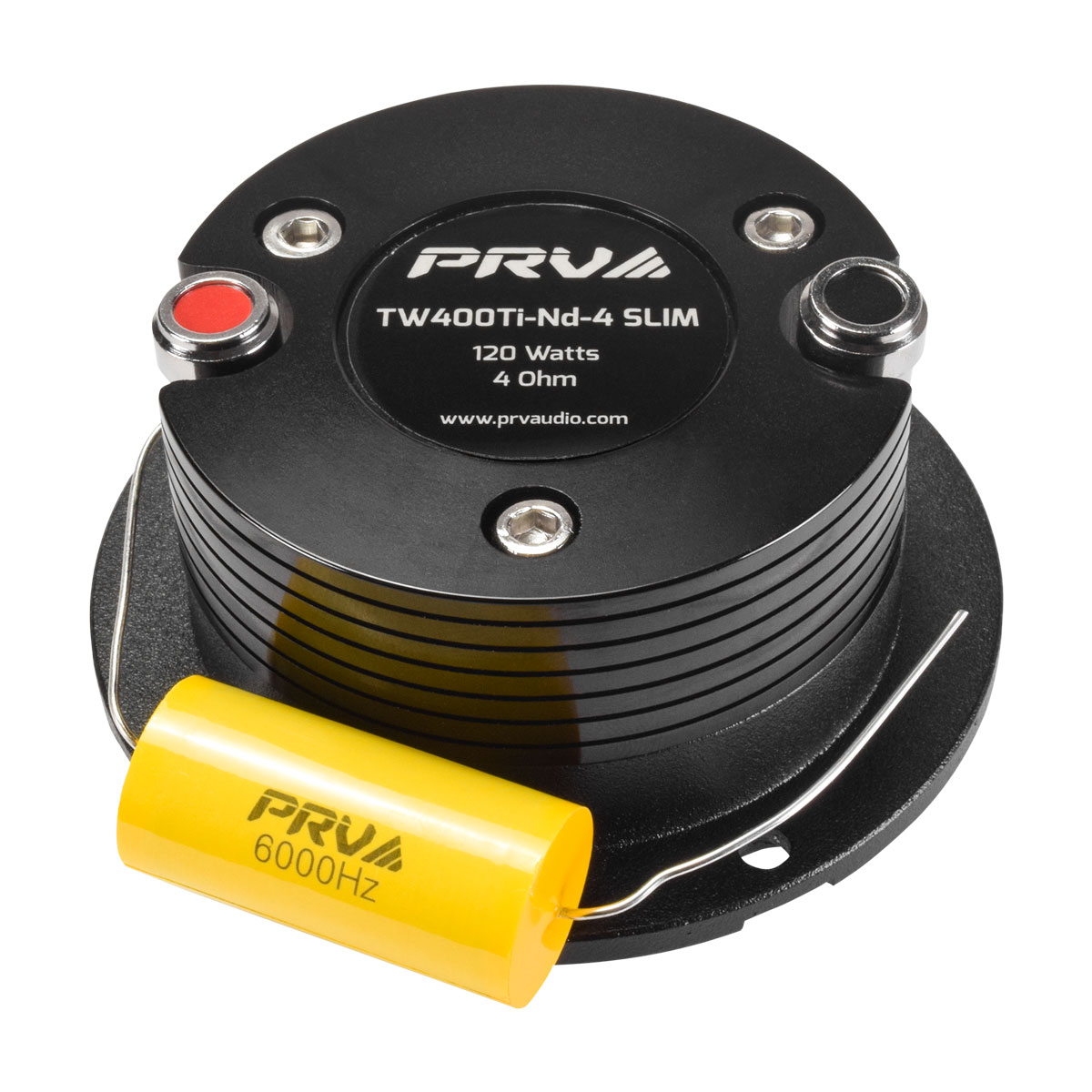 PRV 1 inch 4 Ohm Neodymium Bullet Super Tweeter SLIM PAIR PRV-TW400Ti-Nd-4SLIM - Image 5