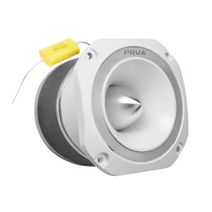 PRV 4 inch 8 Ohm Titanium Bullet Super Tweeter WHITE PRV-TW700TiWHITE