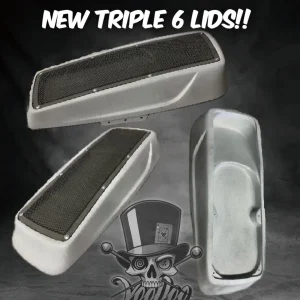 Voodoo Bikeworks Triple6 Lid (Bond On) (Fiberglass) (14+)