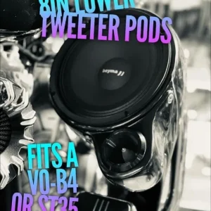 Voodoo Bikeworks Lower Fairing Tweeter Pods