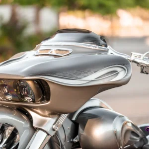 Voodoo Bikeworks 2014+ Street Glide Dual Headlight Outer Fairing