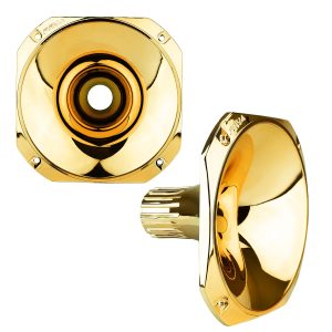 PRV 1 inch Exit Exponential Horn 45 x 45 GOLD CHROME PRV-WGP14-25GOLD-S