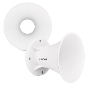 PRV 2 inch Exit Flangeless Horn 45 x 45 WHITE PRV-WGP14-50PR