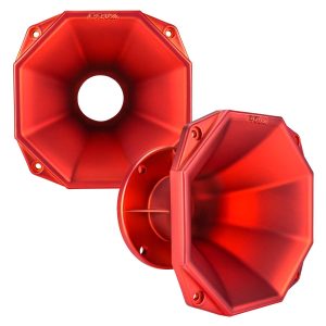 PRV 2 inch Exit Octagonal Horn 60 x 60 RED MATTE PRV-WGP14-50XRedMatte