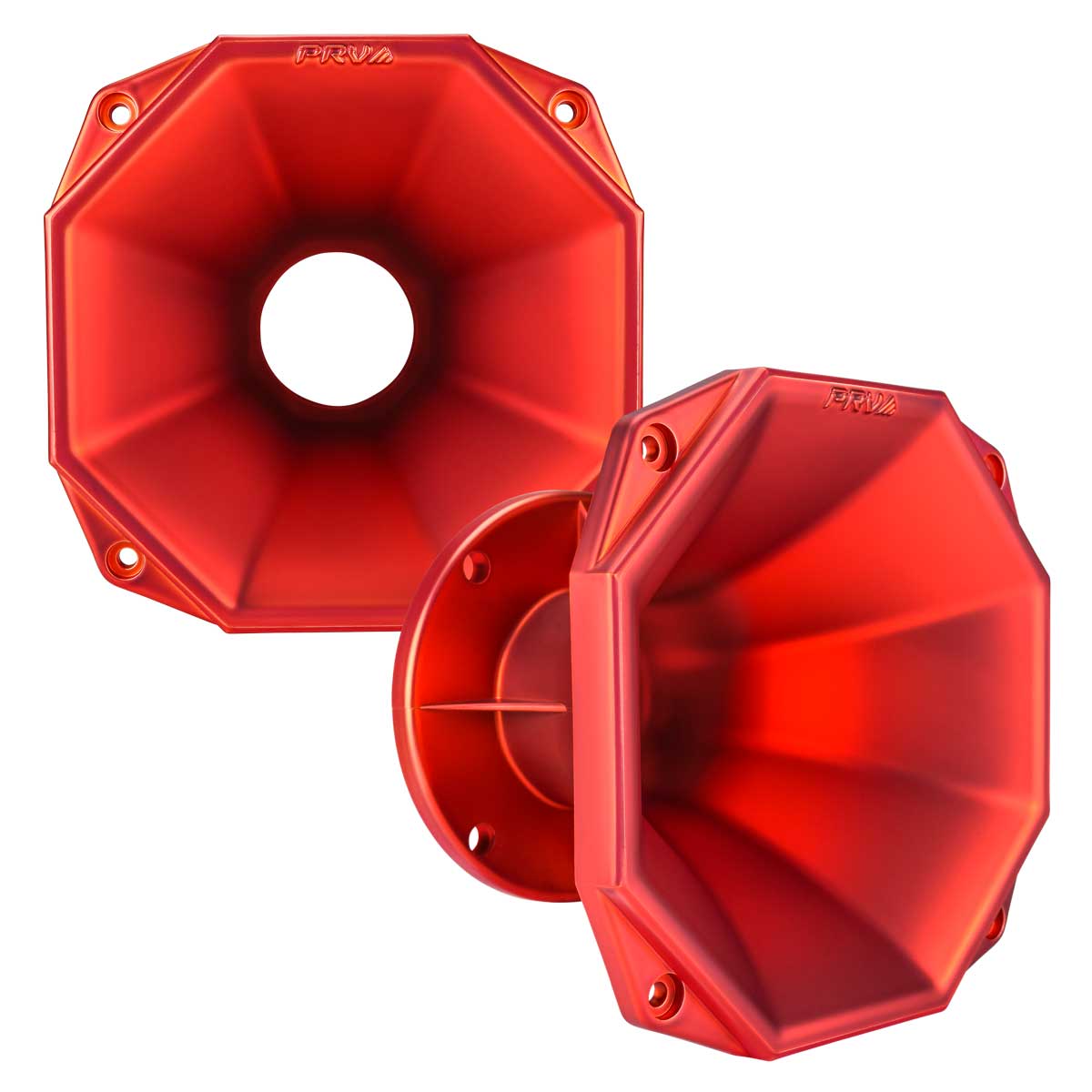 PRV 2 inch Exit Octagonal Horn 60 x 60 RED MATTE PRV-WGP14-50XRedMatte