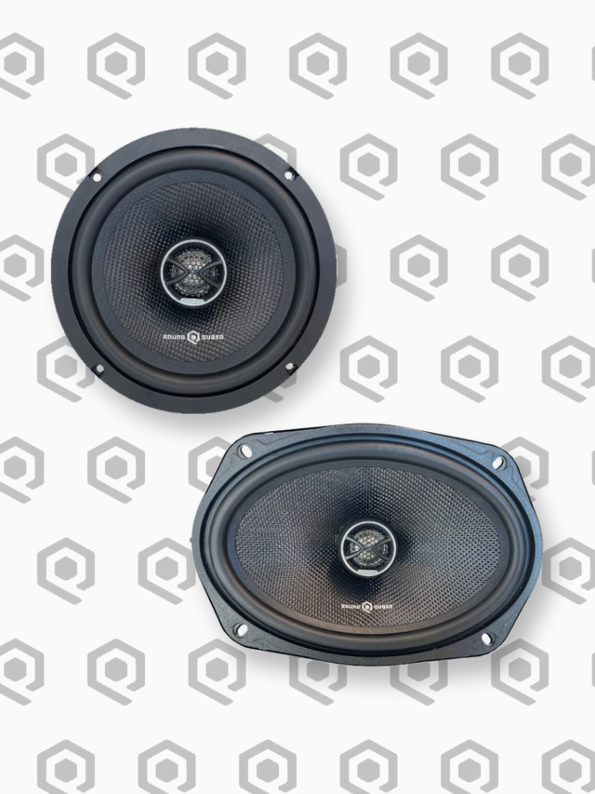 SoundQubed HDX Series 6.5 inch and 6x9 inch Coaxial Speaker Combo