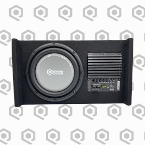 SoundQubed HDS2 10 inch Loaded and Powered Down-Firing Subwoofer Enclosure