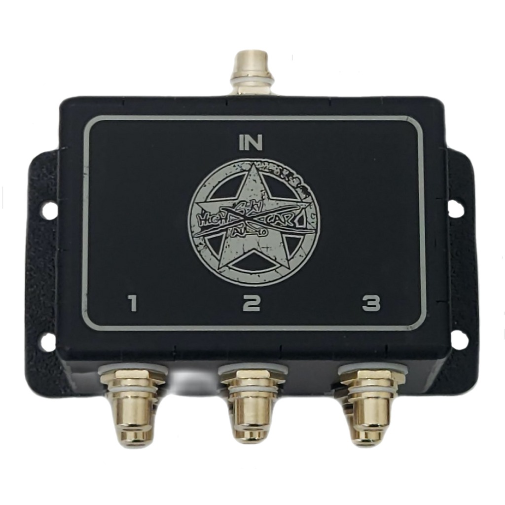 Sky High Car Audio Premium 1 to 3 RCA Distribution Block SHCA-RCA-DISTRO-1T3
