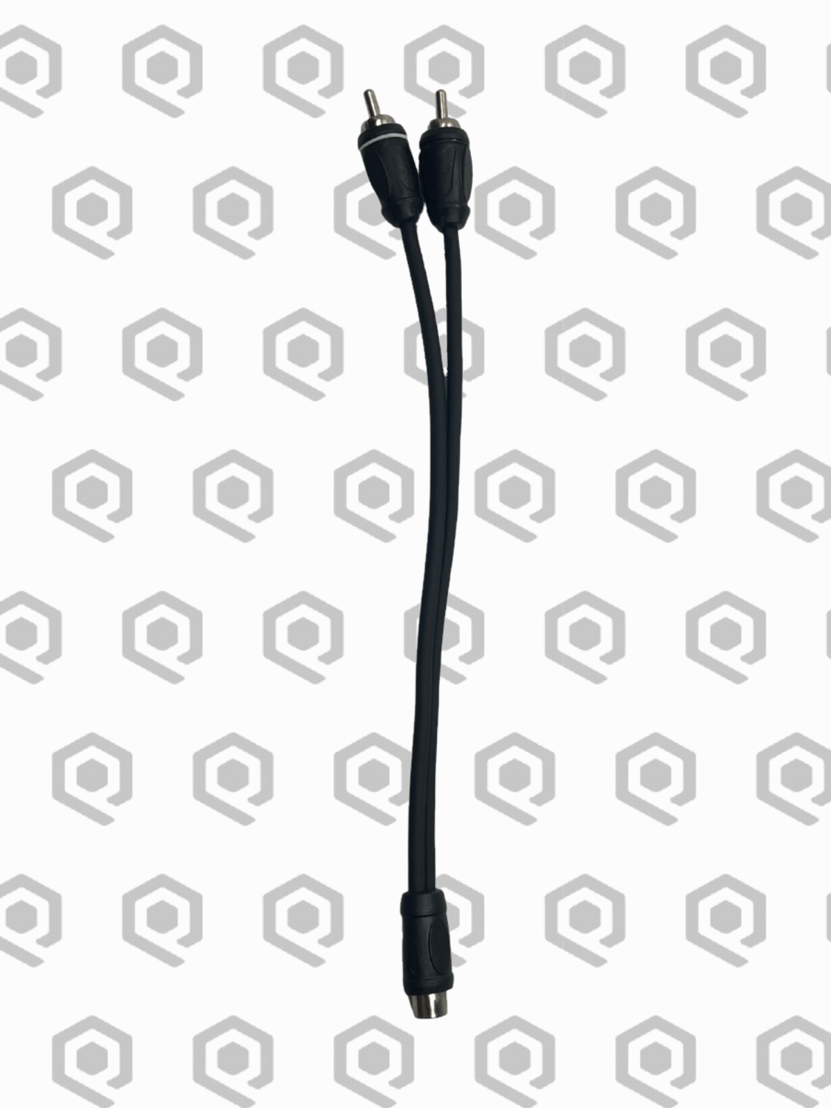 SoundQubed Twisted OFC RCA Y-Splitter 1 Male to 2 Female